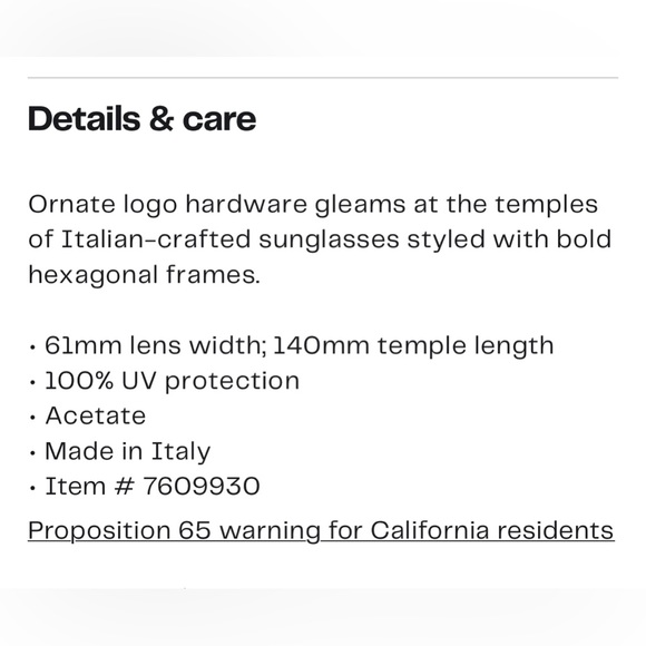 Loewe 61mm Geometric sunglasses NEW w case AUTHENTIC - Picture 8 of 16